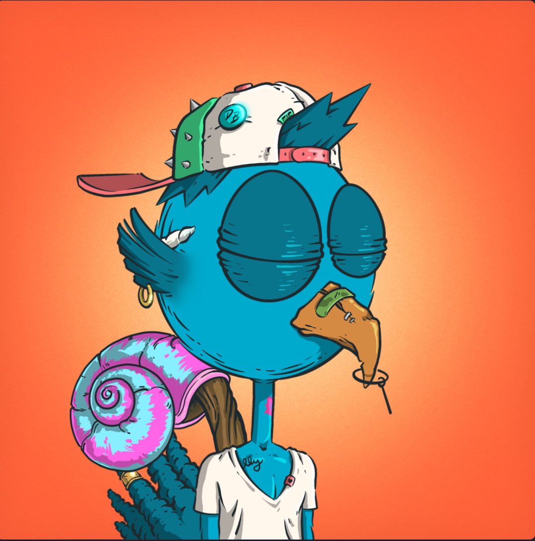 oh, u fancy huh? <a href="/TheDerpBirds/">Derp Birds</a> why this snail staff so fancy? 💅😉🤩 #DerpBirds #derpbirdsadventures #CardanoNFT #CardanoCommunity #Cardano #LFG