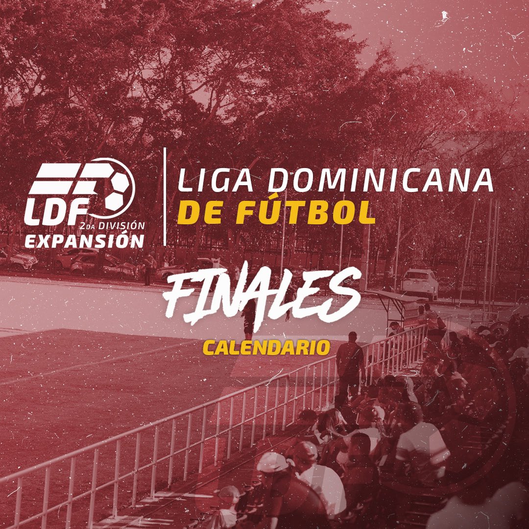 LDFcomdo's tweet photo. 🔥 ¡Semana de finales de la 2da División Expansión!🔥🏆

Es momento de conocer al campeón de la LDF Expansión 2024⚽💥 Prepárate para esta final entre Cibao Fc y Delfines del Este⚽️ ¡No te lo pierdas!

#LDFExpansión2024 #FinalLDF https://t.co/a7Kuu1M2A6
