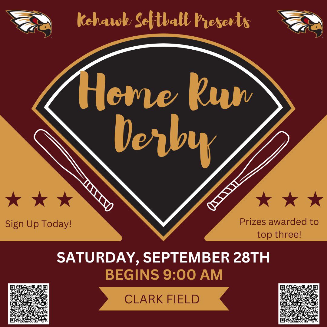 Had so much fun last year we brought it back!! Start your homecoming with some 🥎 HOME RUN DERBY IS BACK!! Sign up today or simple show up. We want to see some 💣s! #elevateandcelebrate