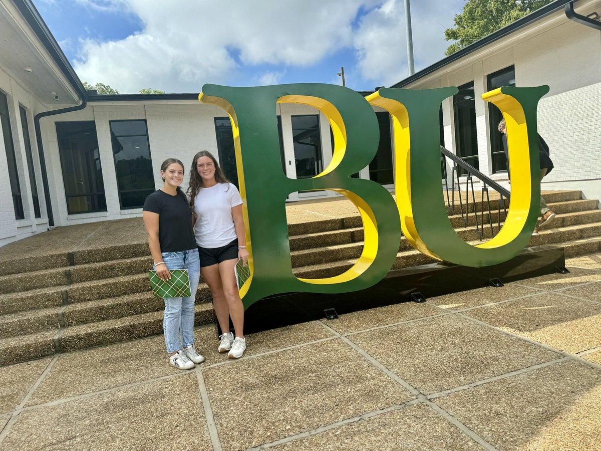 Our #5, Preslie Dempster
(2026), had a great visit at <a href="/BelhavenSB_/">Belhaven Softball</a> . Preslie enjoyed touring the campus and seeing their beautiful facilities. Thank you to <a href="/BUCoachGriffin/">Kevin Griffin</a> and your staff for having Preslie today.
<a href="/ImpactGoldOrg/">Impact Gold Fastpitch</a> <a href="/DeverBoaz/">Carie Dever Boaz</a> <a href="/jazzvesely/">Jazz Jackson-Vesely</a> <a href="/PreslieD2026/">Preslie Dempster</a>