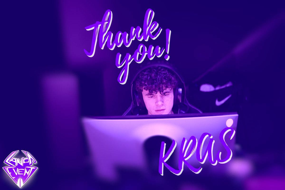 Today is the day we say farewell to one of Canon Event's OG members. Kras has been a pillar in building our success, from his countless hours of dedication, to his reliability in the server.

We wish you all the best for the future <a href="/kras_cs/">Kras</a> the streets wont forget you💜 #GOAT