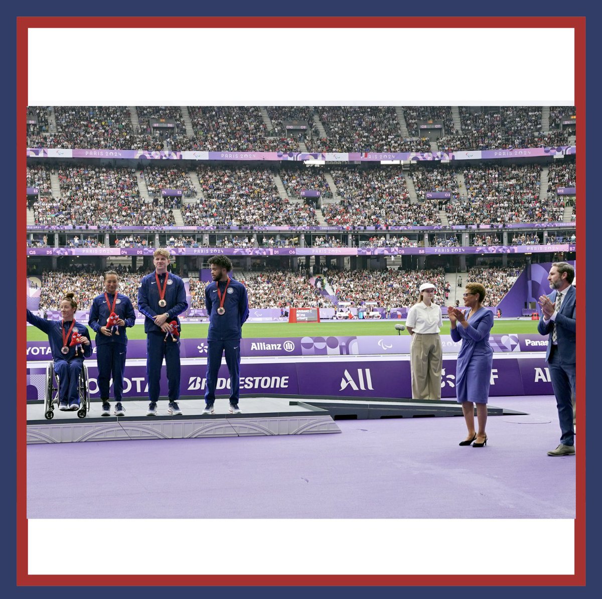 Over the past month, Olympians and Paralympians inspired generations from Paris. In 4 years, they’ll do it again, from right here in L.A.

Thank you for all you do to provide a beacon of light for millions of people all around the world. Can’t wait to see you in 2028!