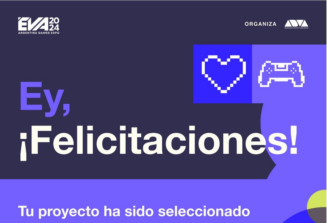 Buenas noticias gente! Nos vamos a ver dentro de poco en el CCK! Los esperamos el 25 y 26 de octubre para probar la demo y charlar!