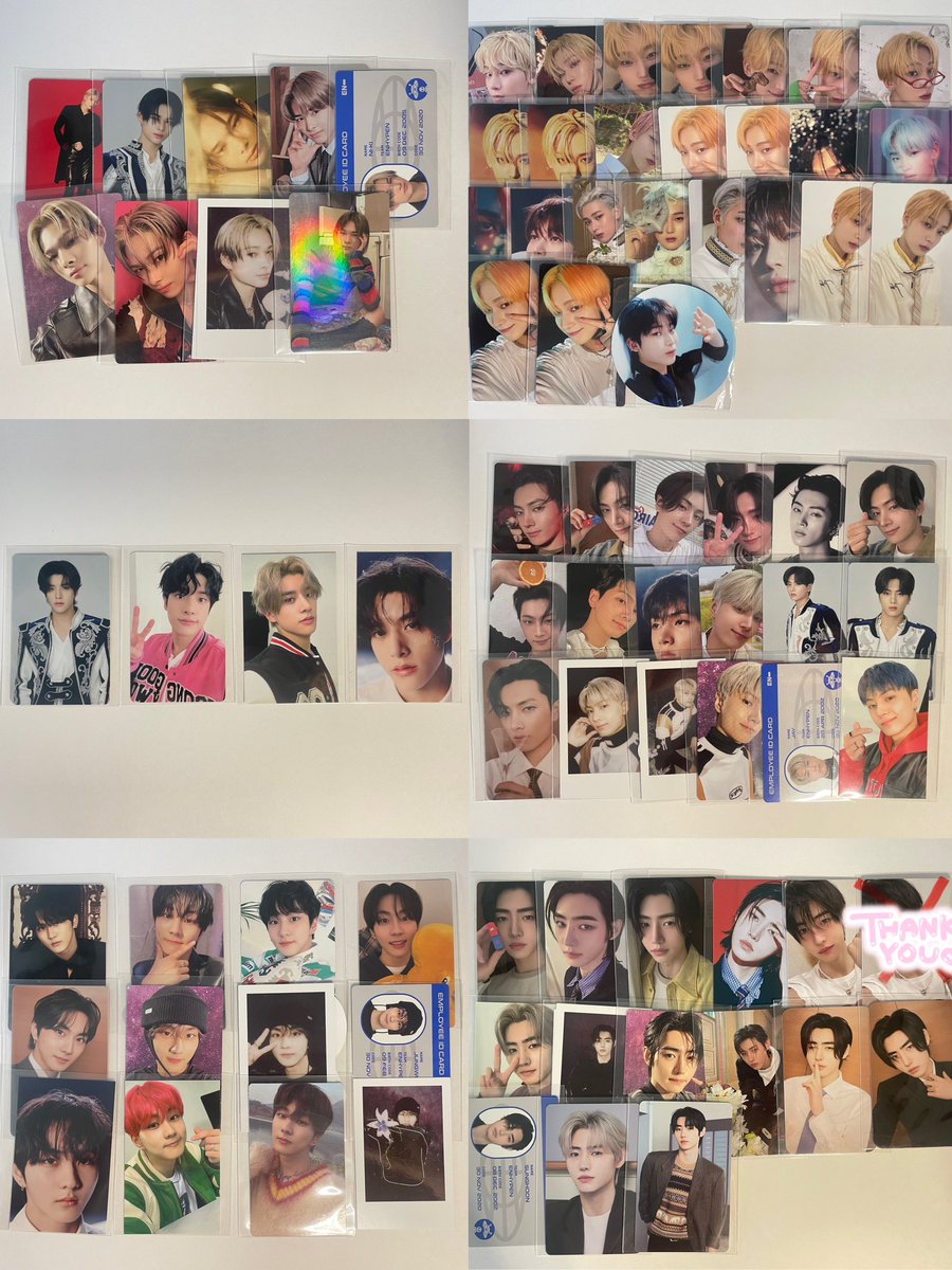 ENHYPENトレカ一覧