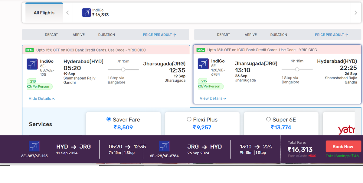 worwatch's tweet photo. @dpradhanbjp 
Sir As an MP and a Minister u must address PLIGHT of  WESTERN ODISHA people staying/Travel to  Hyderabad !
-No Daily Train
-No Direct Flight  (Not even weekly).
To get above FACILITY u hv to travel  to BBSR !!
How long WESTERN-ODISHA will remain back-ward and Why! https://t.co/8tkwOuyMb8