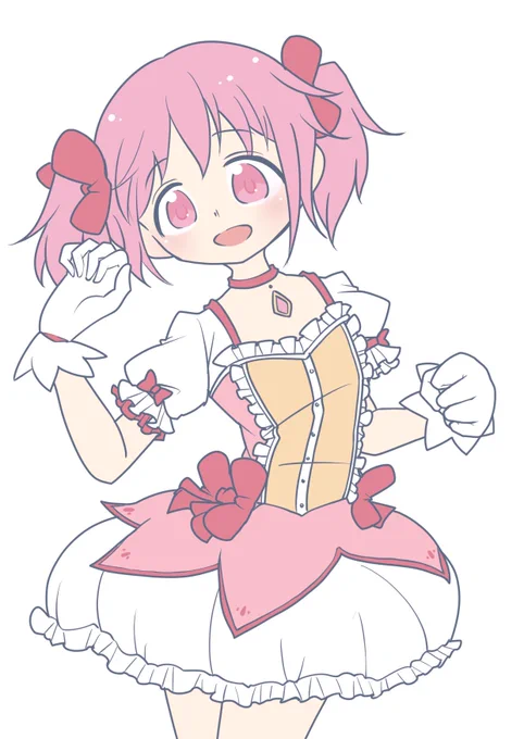 笑顔で殴りにくる鹿目さん