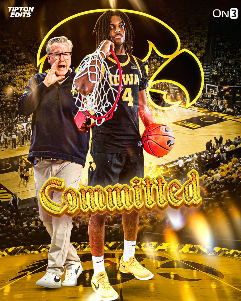 NEWS: Navon Shabazz, a 6-foot-4 combo guard in the 2026 class, has committed to Iowa, he tells @On3Recruits. 

Story: on3.com/news/iowa-land…