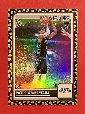 VICTOR WEMBANYAMA - 2023-24 Haunted Hoops Rookie RC CANDY CORN SSP Rare  #108 #ad #thehobby https://t.co/xDUyAYSpZX