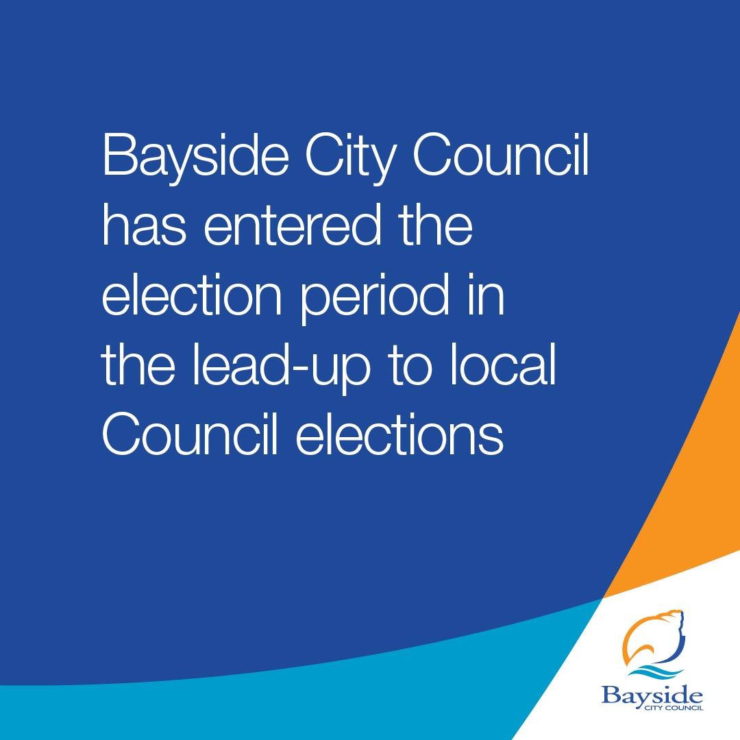Bayside City Council has entered the election period in the lead-up to local Council elections. As set out under the Local Government Act 2020, Council resources must not be used for electoral matter (other than explaining the election process). 🔗https://whttps://brnw.ch/21wMJa6