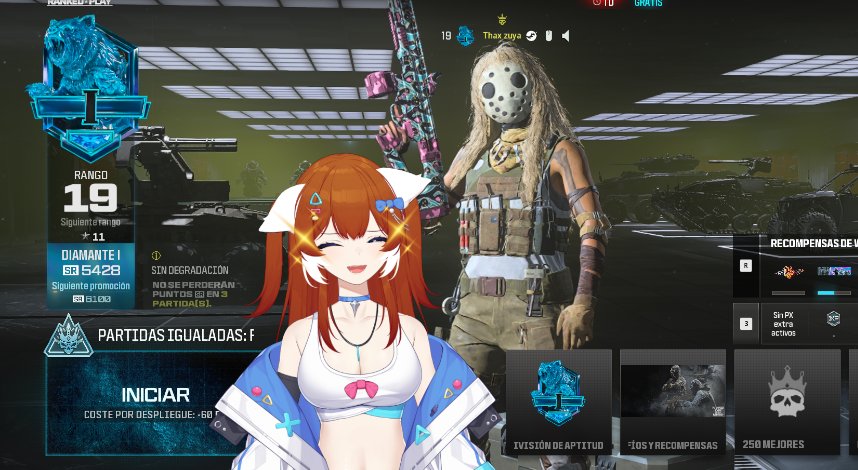 Thaxzuya's tweet image. Yaaaaaaa Soy DIAMANTEEEEEEEEEEEEEE 💎💎💎💎💎!!!!! SE LOGRO 😊😊😊

Fue un camino muy duro pero se logroooo 😱😱😱!!!

@SektorOficial Muchas Gracias por acompañarme a lograr esta META Uwuuu 💙

#codwarzone #Vtuber #VtuberES