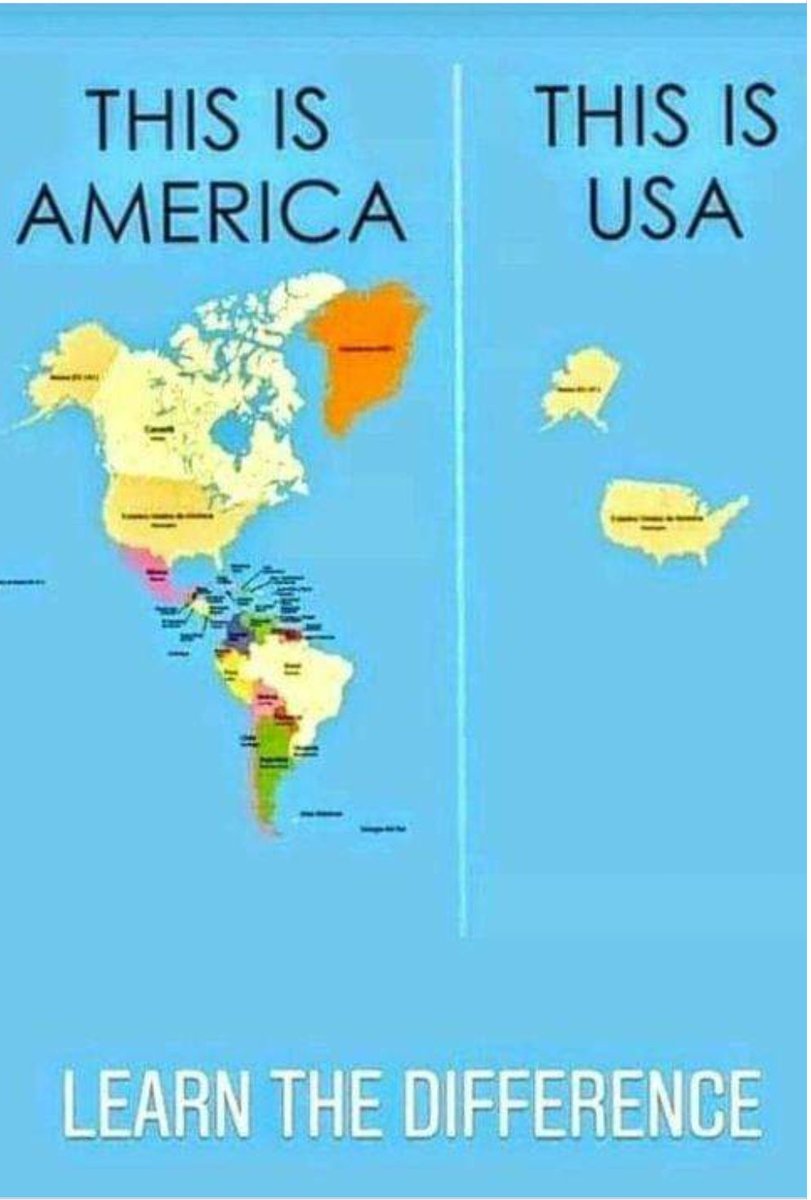 Gerrock's tweet photo. Ahí se los encargamos. Atte: 700 millones de americanos que no somos estadounideneses https://t.co/nZPH5EvvIW
