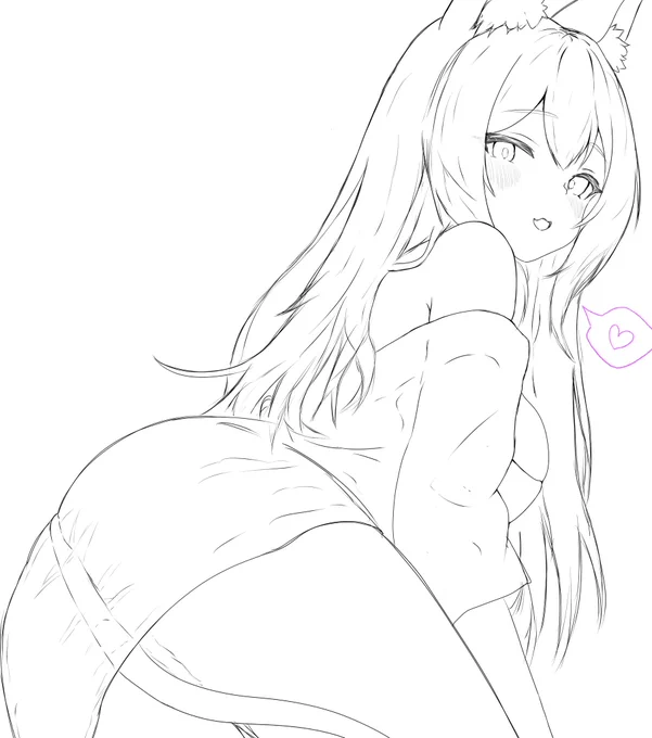 お友達の子描いてる塗るのがんばる 