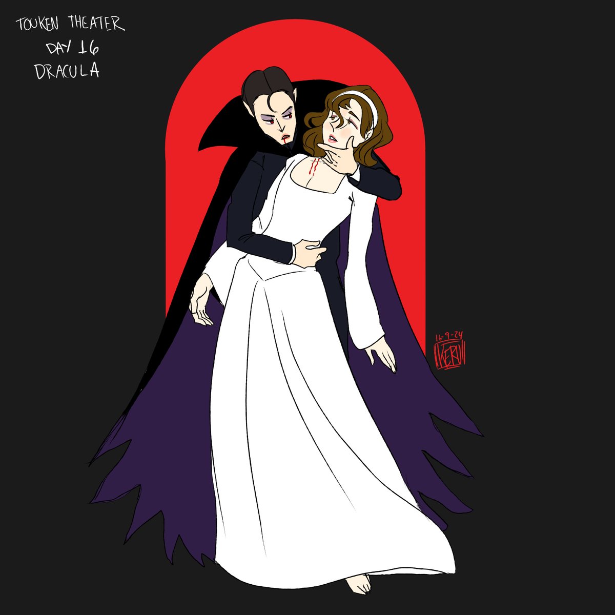 KERUdibuja's tweet photo. Day13 - Frog Prince
Day14 - Snow Queen
Day15 - Rome and Juliet
Day16 - Dracula
#KamenRiderSaber #drawingchallenge #TouKen #KamiyamaTouma #FukamiyaKento #Tokutember https://t.co/FCgZ7jaxxk