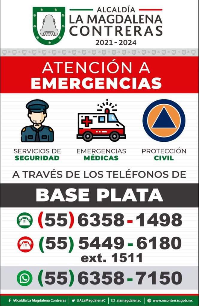 ALaMagdalenaC's tweet photo. #BasePlata Atención a Emergencias. https://t.co/RqKmx4r6le
