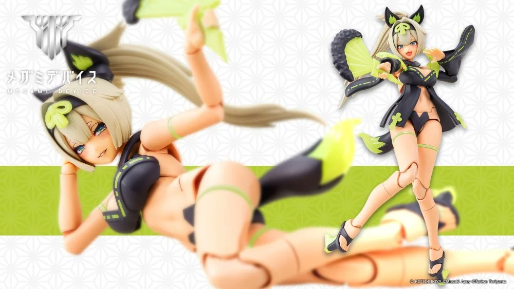 【お知らせ①】
#メガミデバイス「朱羅 玉藻ノ前 宴」につきまして、コトブキヤオンラインショップでは下記日程よりご予約受付を開始いたします。

＜ご予約開始＞
2024年9月18日（水）AM 11：00
※お一人様につき2個まで

▼販売ページ
shop.kotobukiya.co.jp/goodsdetail/49…