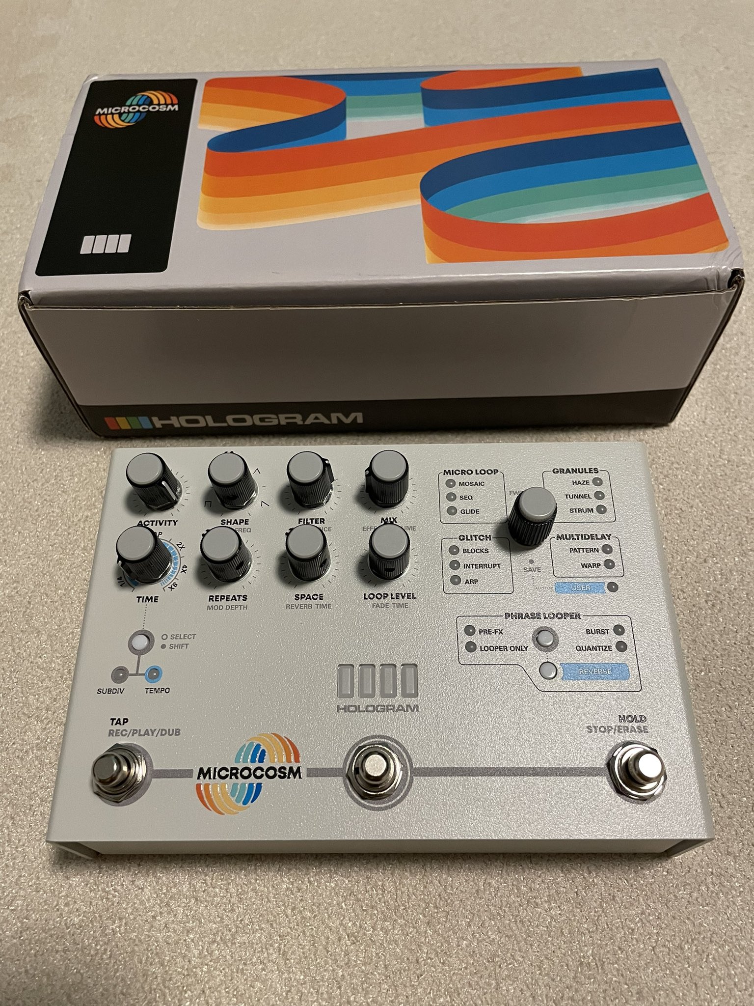 Microcosm | Granular Looper & Glitch Pedal
