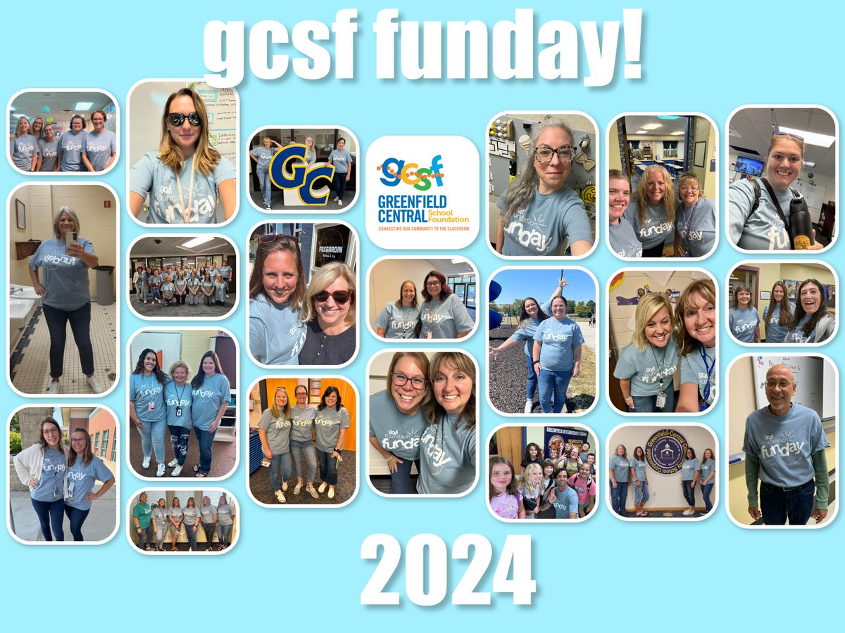 👖👕 Our first monthly <a href="/GCSFoundation/">GCSchoolFoundation</a> 'funday' for this school year was a BLAST for our #1GC staff!

🎉This staff knows how to have FUN! 

🫶🏼Thanks to the staff for supporting the GCSF that 'in turn' gives back to our staff, classrooms and schools alike!

💙Quite a team!💛