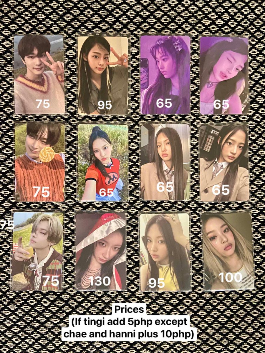 dobby_donut's tweet photo. Helping my friend^^
•°☆°• wts lfb enhypen, newjeans and itzy(Chaeryoung) set for only 880 php [800 payo ]

Loc: South Caloocan
Mod: lalamove or j&amp;t 
Payment: Gcash/Maya

With free COLBOOK •°☆°• https://t.co/HnwnHJ2iPX