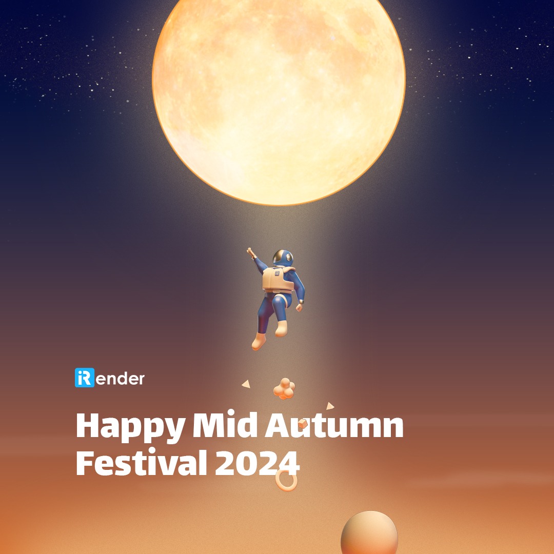YenDinh33039036's tweet image. 🌕Happy Mid-Autumn Festival!
Our team at iRender wishes you a moonlit Mid-Autumn Festival. May the moon illuminate your path and bring you peace and prosperity. 📷
#irender #renderfarm #cloudrendering #render #rendering #MidAutumnFestival #MoonFestival