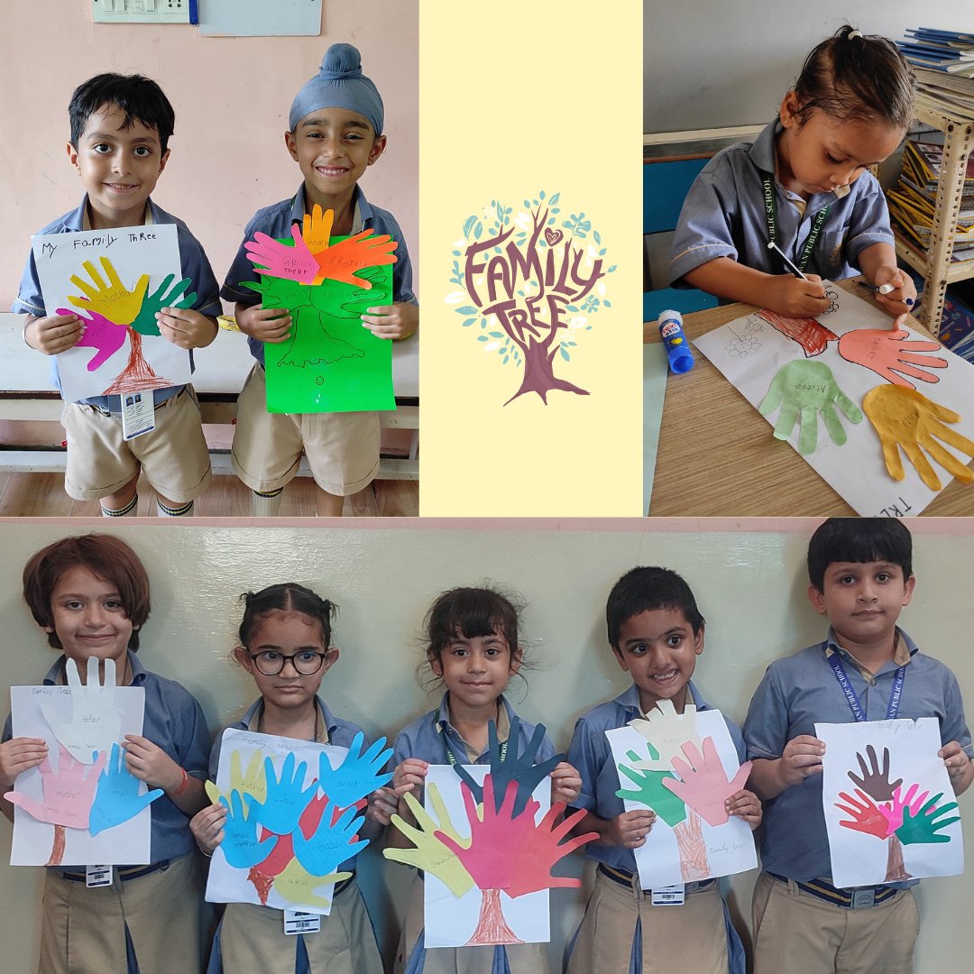 SalwanSchool's tweet image. The &apos;Generations in Bloom&apos; activity provided a meaningful introduction for our first graders to learn about their families. They eagerly shared stories about their loved ones while creating colorful family trees.
#Familylearning #salwanians #spsrajendranagar #SalwanPublicSchool
