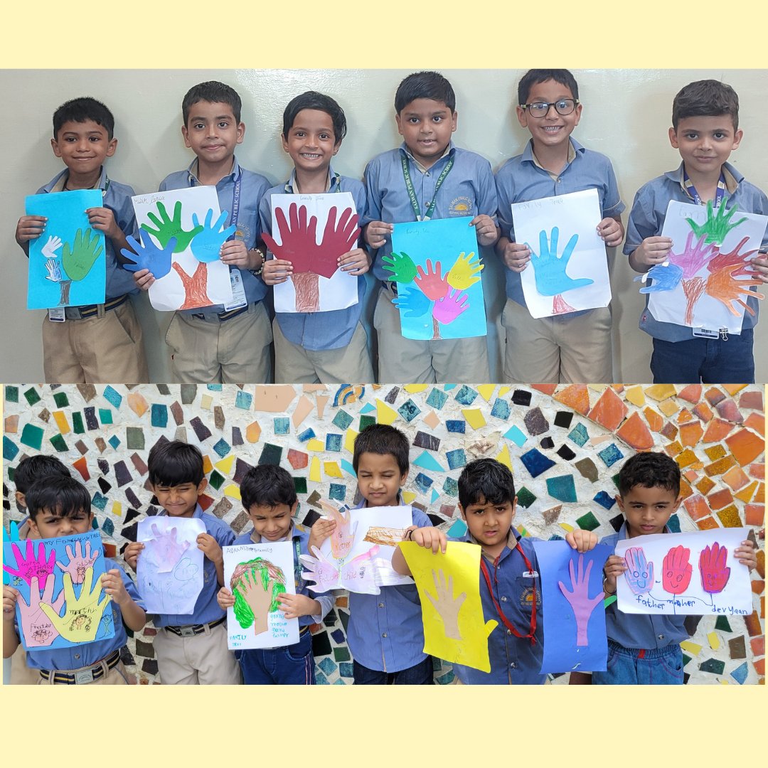 SalwanSchool's tweet image. The &apos;Generations in Bloom&apos; activity provided a meaningful introduction for our first graders to learn about their families. They eagerly shared stories about their loved ones while creating colorful family trees.
#Familylearning #salwanians #spsrajendranagar #SalwanPublicSchool