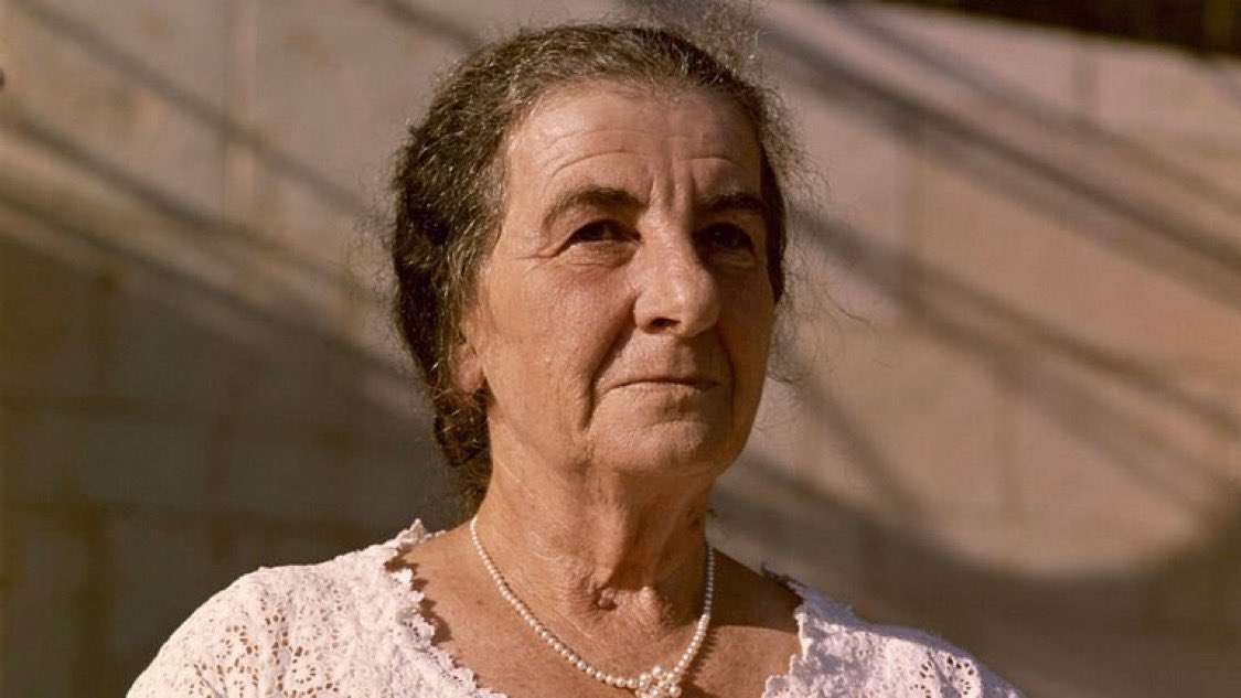 Awesome_Jew_'s tweet photo. "The world hates a Jew who hits back. The world loves us only when we are to be pitied."

- Golda Meir https://t.co/YtugB9O1Ym