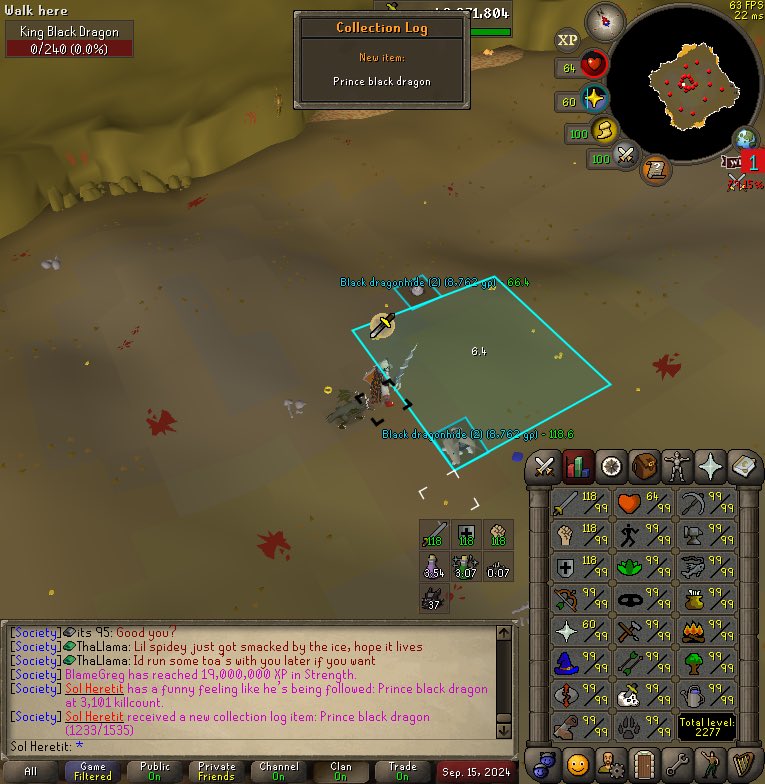 RobinzOSRS's tweet image. 9/15/24 pet #30 and halfway to all pets #osrs #collectionlog