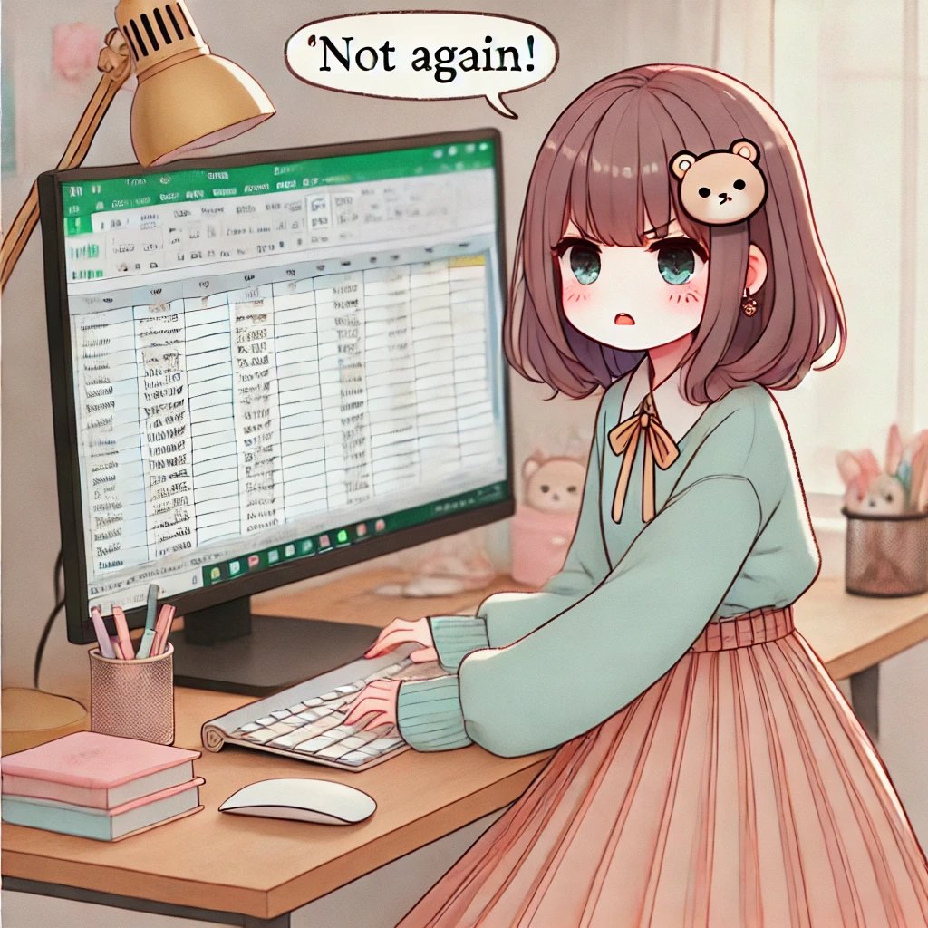 fumokmm's tweet image. #あるあるがある #Excelあるある
油断してると日付が4万5千番台になる