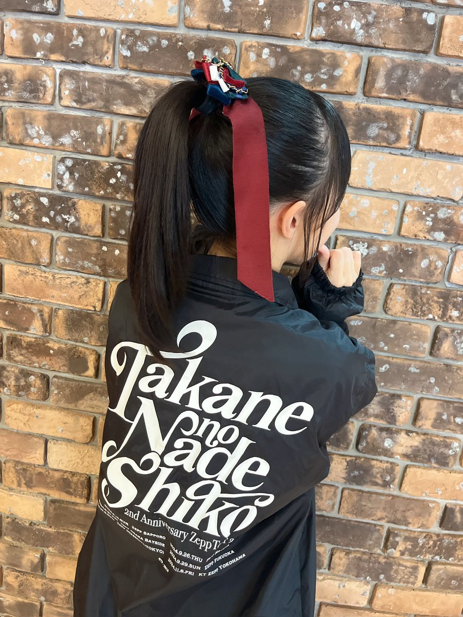 コーチジャケット 高嶺のなでしこ 「瞬きさえ忘れる。」ver. Lサイズ 3枚目気に入ってる〜💘 #グッズ のコーチジャケット かっこいい