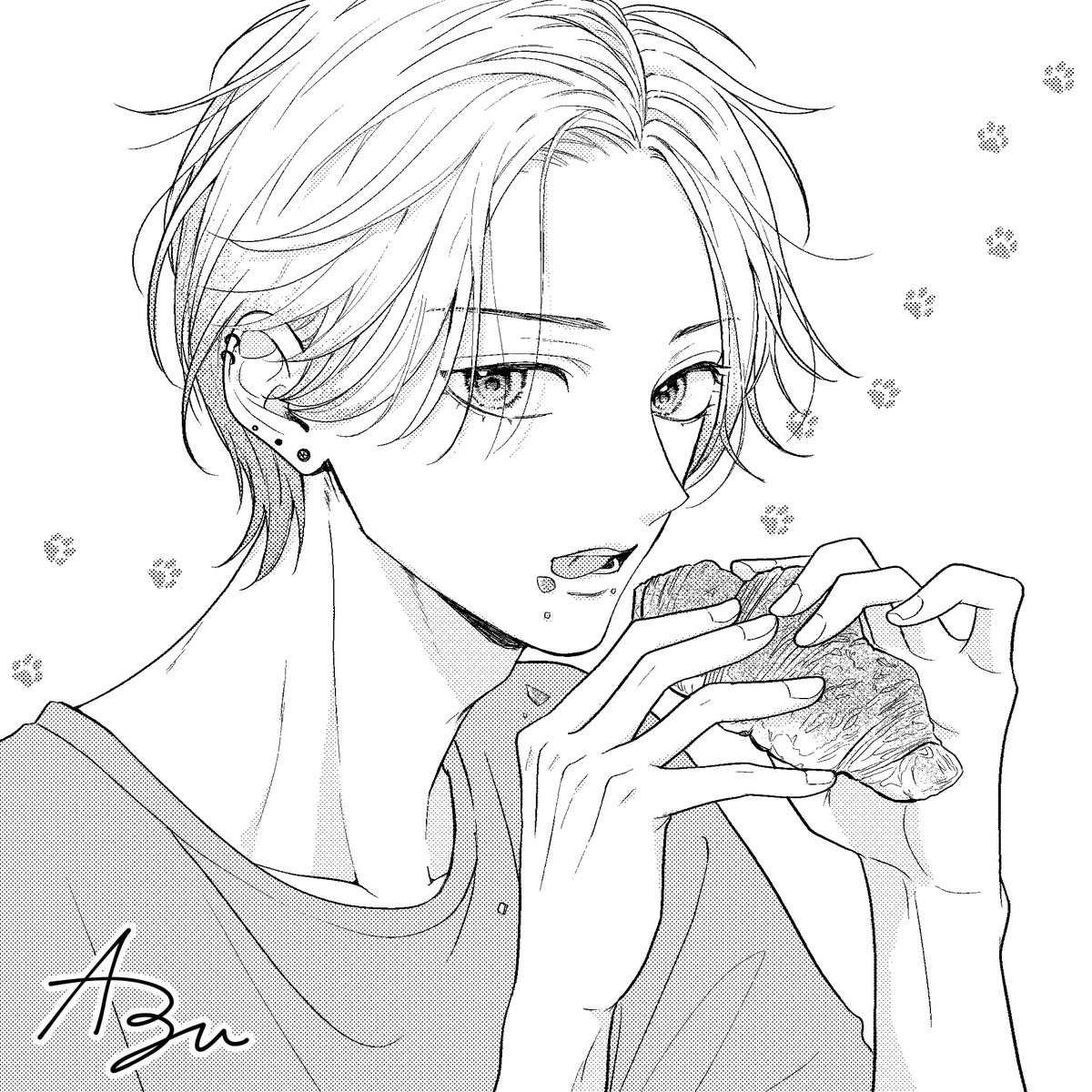 クロワッサンこぼさず食うのむずくね? 
