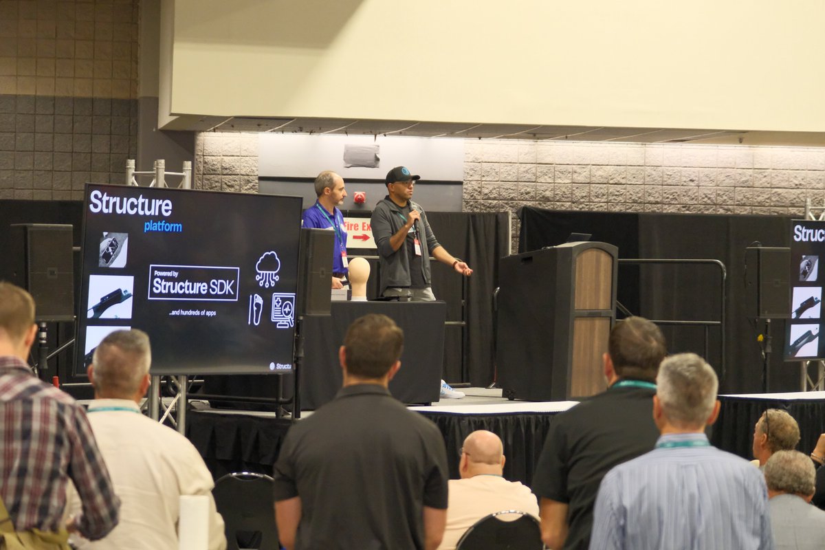 structure's tweet image. 👏Thank you AOPA!  From our presentation to connecting with so many in the industry, it was an experience to remember. 🎉 We’re excited to continue the journey with the launch of our new Structure Sensor 3 🚀 Thank you to everyone who visited and shared this moment with us! 🤝