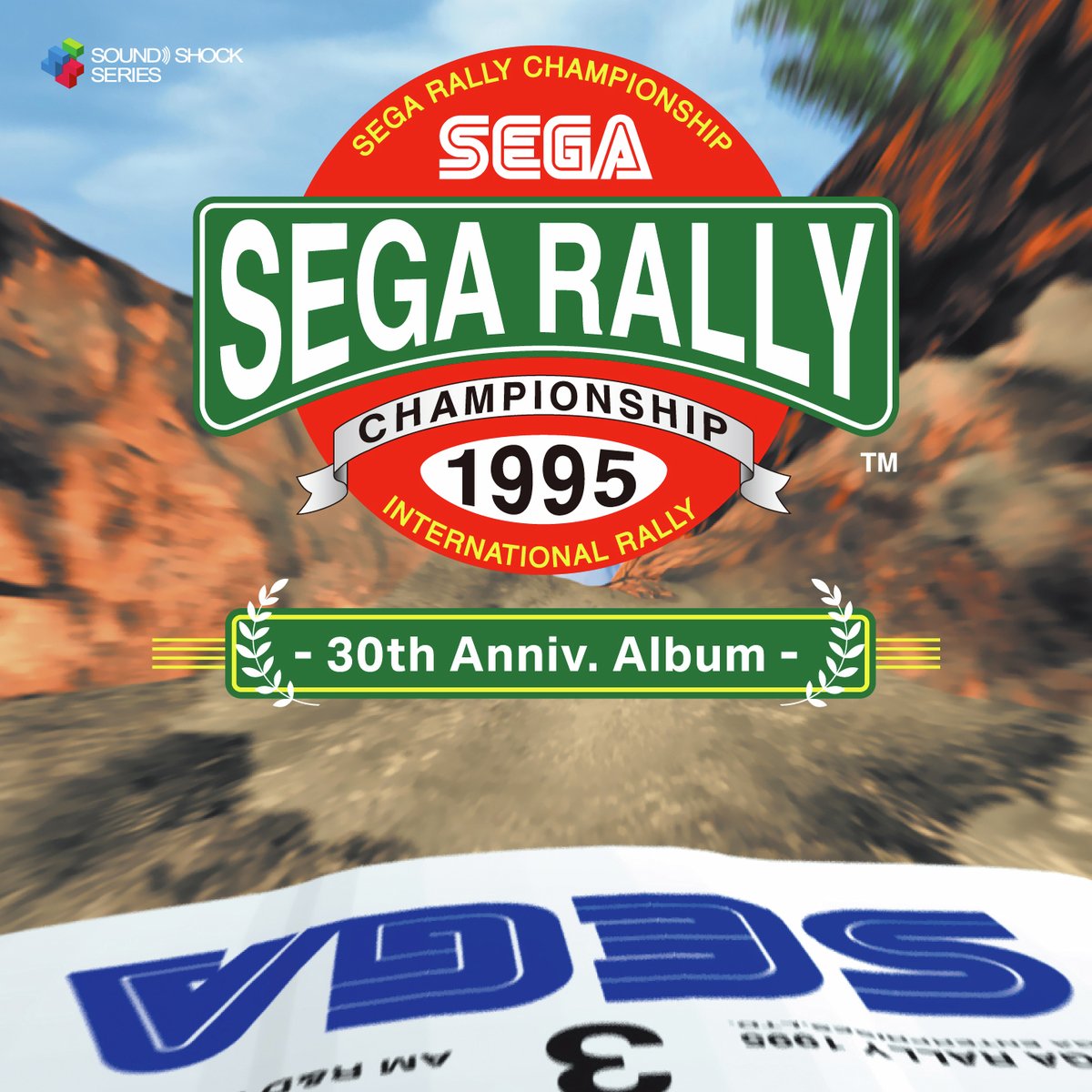 ㅤ AC版＆セガサターン｜“30周年”祝賀盤 CD『SEGA RALLY CHAMPIONSHIP