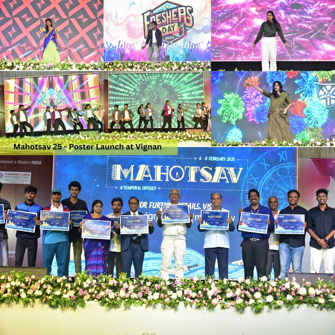 Freshers Day Celebrations at Vignan's University 
<a href="/VFSTR_Vignan/">Vignan's University Official</a> 

#Dance #Songs #music #Trending