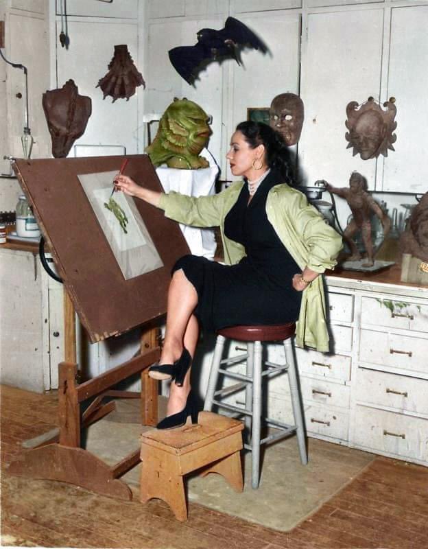 Classic Horror Films (@horrorhammer1) on Twitter photo Creature from the Black Lagoon. released in 1954, What few knew until recently however, is that the credit for the Creature’s iconic design was cruelly stolen from one of the industry’s earlier female animators, Millicent Patrick. Creature from the Black Lagoon. released in 1954, What few knew until recently however, is that the credit for the Creature’s iconic design was cruelly stolen from one of the industry’s earlier female animators, Millicent Patrick.