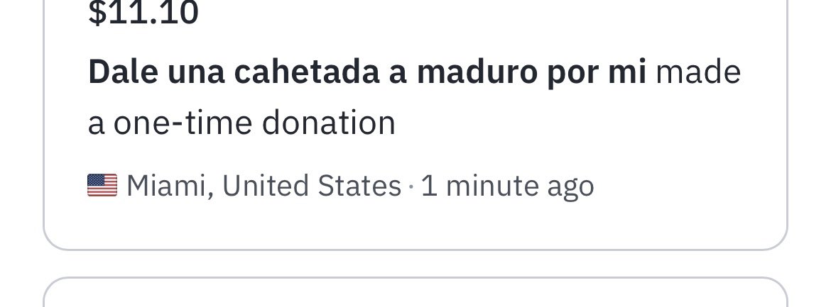theveneca's tweet image. Los donadores de #YaCasiVenezuela que me han hecho sentir identificada: