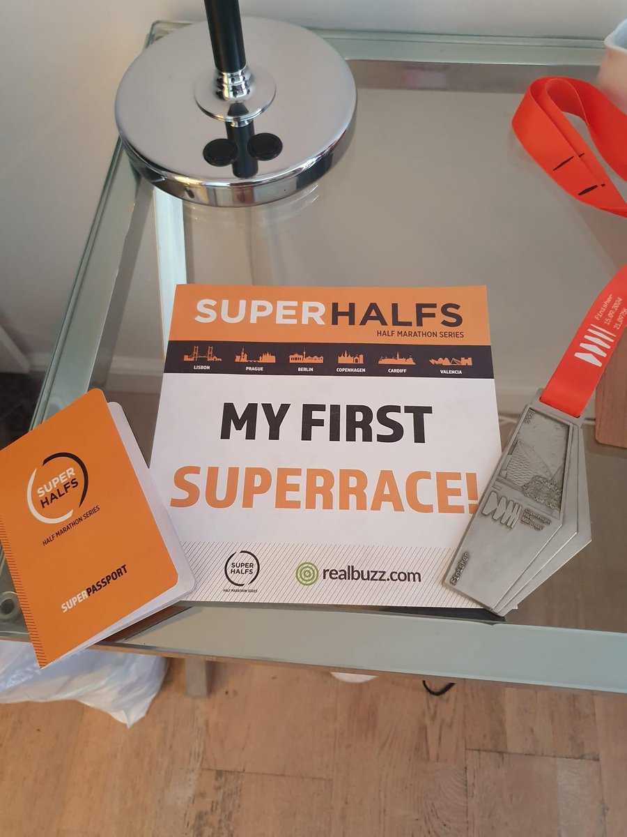 My first Superhalf in Copenhagen next on the list Cardiff #superhalfseries #copenhagen #cphhalfmarathon