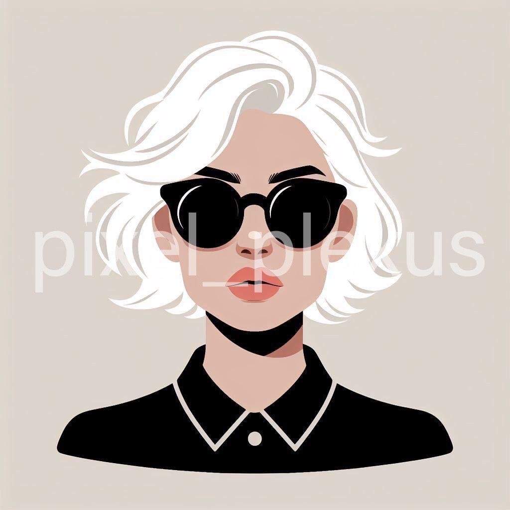 AJolie79762's tweet photo. Bold, minimal, and effortlessly chic. Designing iconic looks with just the right balance of style and attitude. 🖤🎨 
   #VectorArt #MinimalDesign #CreativeIllustration
#Commission #foryou https://t.co/Ap5NsaqOxG