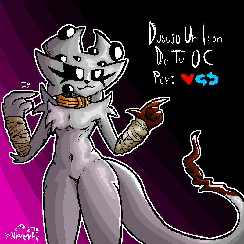 NeferFv's tweet photo. EYOOOU otra vez esto, buscando atención y probar mi destreza, así que...
#freedraws #dibujosgratis #furry #art #digitalart #oc #originalcharacterart https://t.co/8BEqkjxTcz