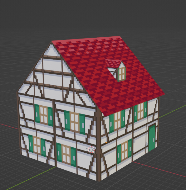 gamekrazzy's tweet photo. Just a quaint little German Styled House
#3dartwork #gamedev #pixelart
Be sure to follow our team's account @ReliablePluServ for updates on the game #roadlike , an Arcade Racing Roguelike! https://t.co/kmhqHS0pWp