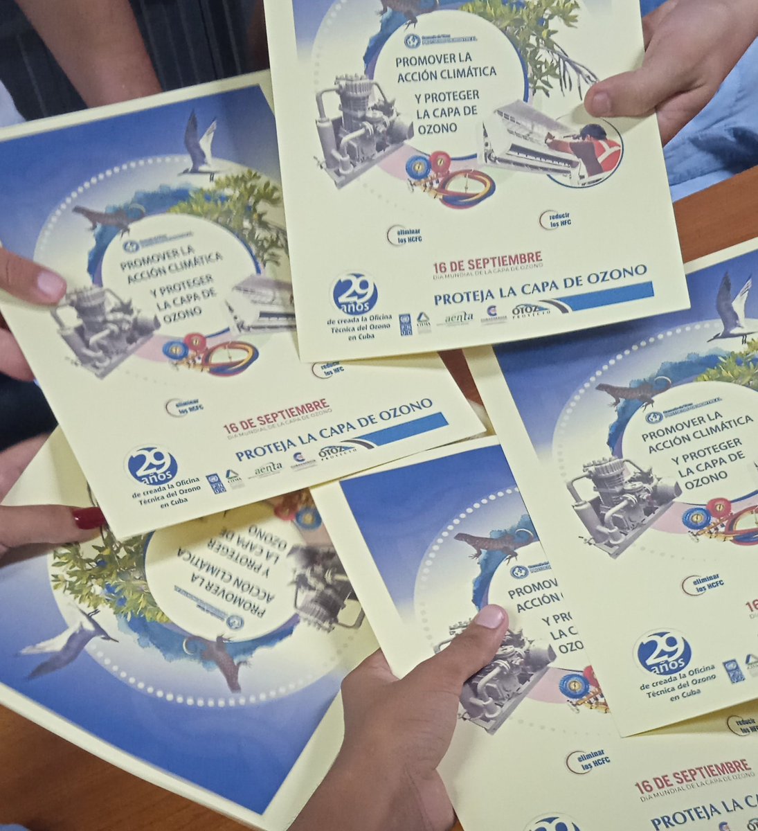 👉 Bien temprano en la mañana llegó hasta el #ipvcecarlosmarx ⚛️ una delegación del <a href="/matanzas_citma/">CITMA MATANZAS</a> ♻️, en ocasión del Día Internacional de la Capa de Ozono 🌎 y con el objetivo de crear conciencia sobre la importancia de la preservación del 💚 medio ambiente.

 #citmamatanzas