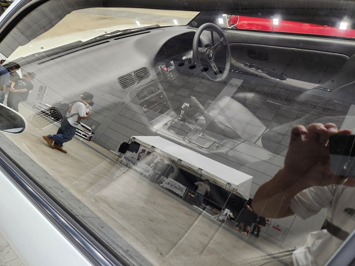 passho_7010's tweet image. つばささんのS13白ホイール×白ボディーがとても良い!ボディーの白がホイールの色に近いのが最高です✨

あと外装だけでなく内装の状態が良すぎて感動してました😤

#ccc