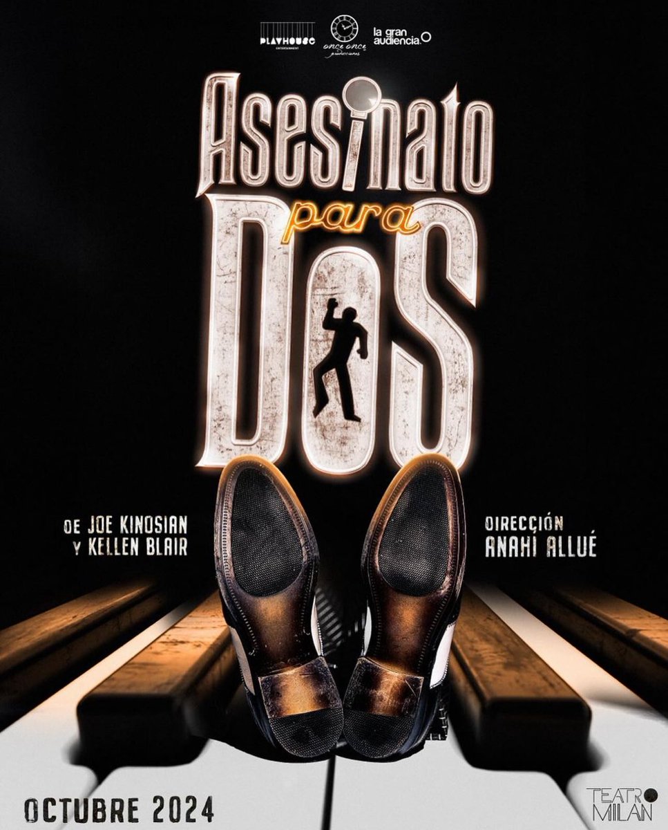 El Aquelarre (@elaquelarre_) on Twitter photo Esto es muy emocionante. En octubre llega “Asesinato para dos”, un musical #OffBroadway para dos actores al <a href="/teatro_milan/">Teatro Milán</a>, dirigido por <a href="/anahiallue/">Anahí Allué</a> Esto es muy emocionante. En octubre llega “Asesinato para dos”, un musical #OffBroadway para dos actores al <a href="/teatro_milan/">Teatro Milán</a>, dirigido por <a href="/anahiallue/">Anahí Allué</a>