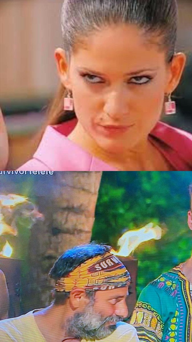 brenbordiola's tweet photo. La cara de Mauro mirando a Malena
" alguien está en problemas " 🐍😆🤪 @MauroGuan #SurvivorTelefe https://t.co/v0FeN0rSHX