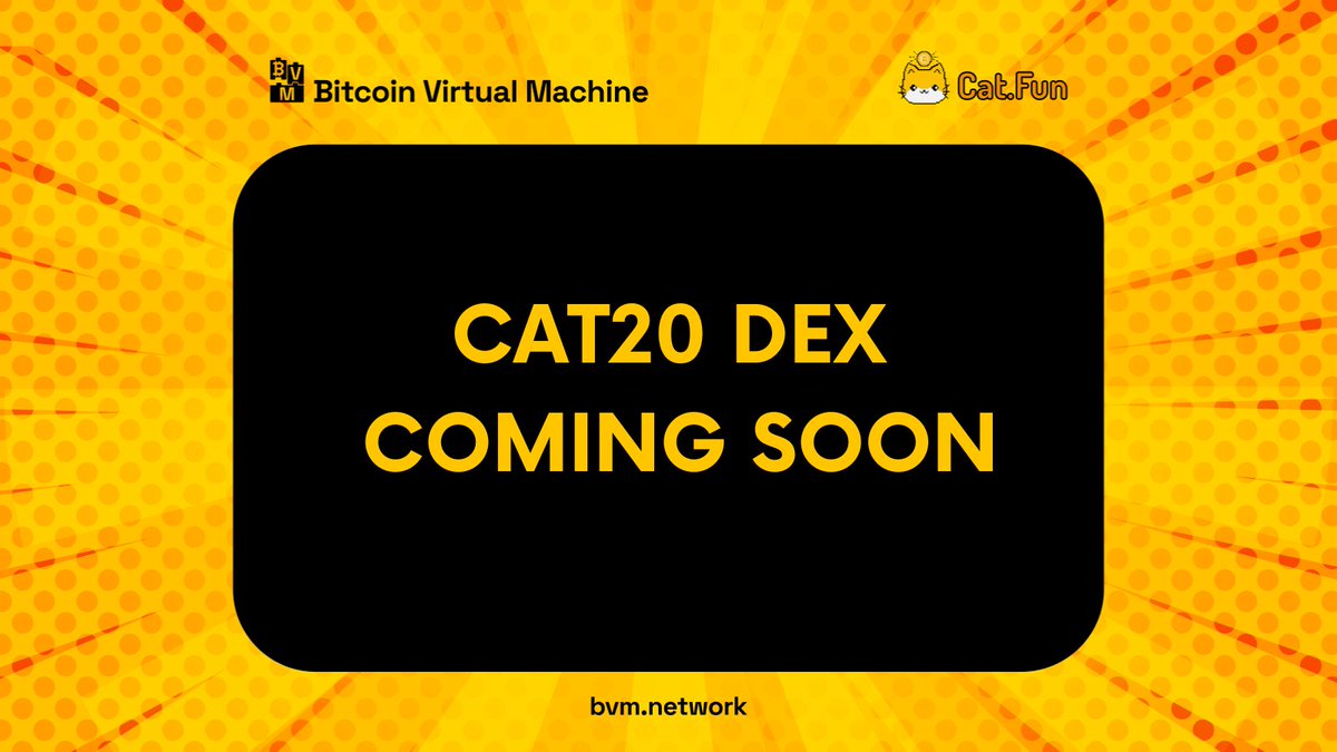 Don't know where to trade $CAT and CAT20 tokens? 

Comment below if you want us to launch CAT DEX on <a href="/fractal_bitcoin/">Fractal Bitcoin</a> today 👇