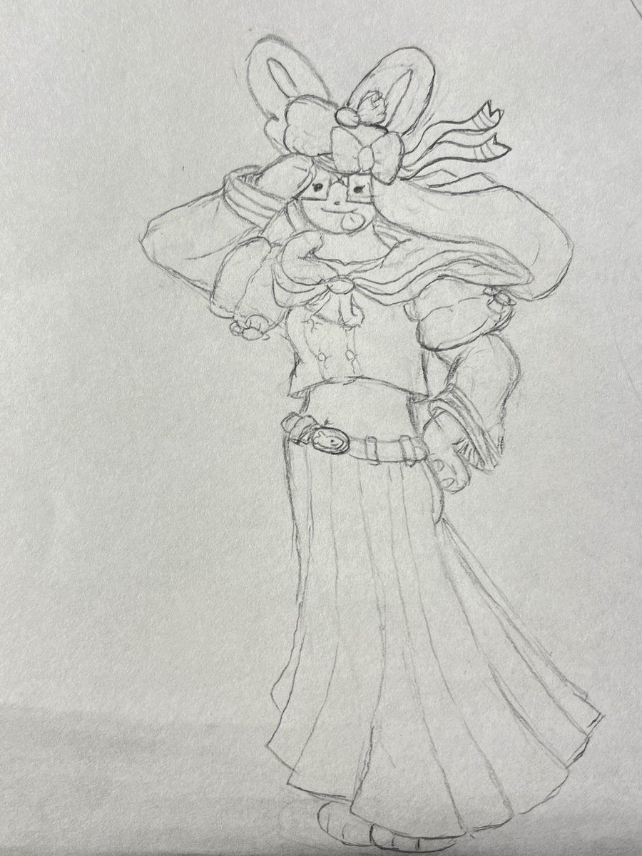 DrawSkinny's tweet image. Do not make fun of her arm floaties