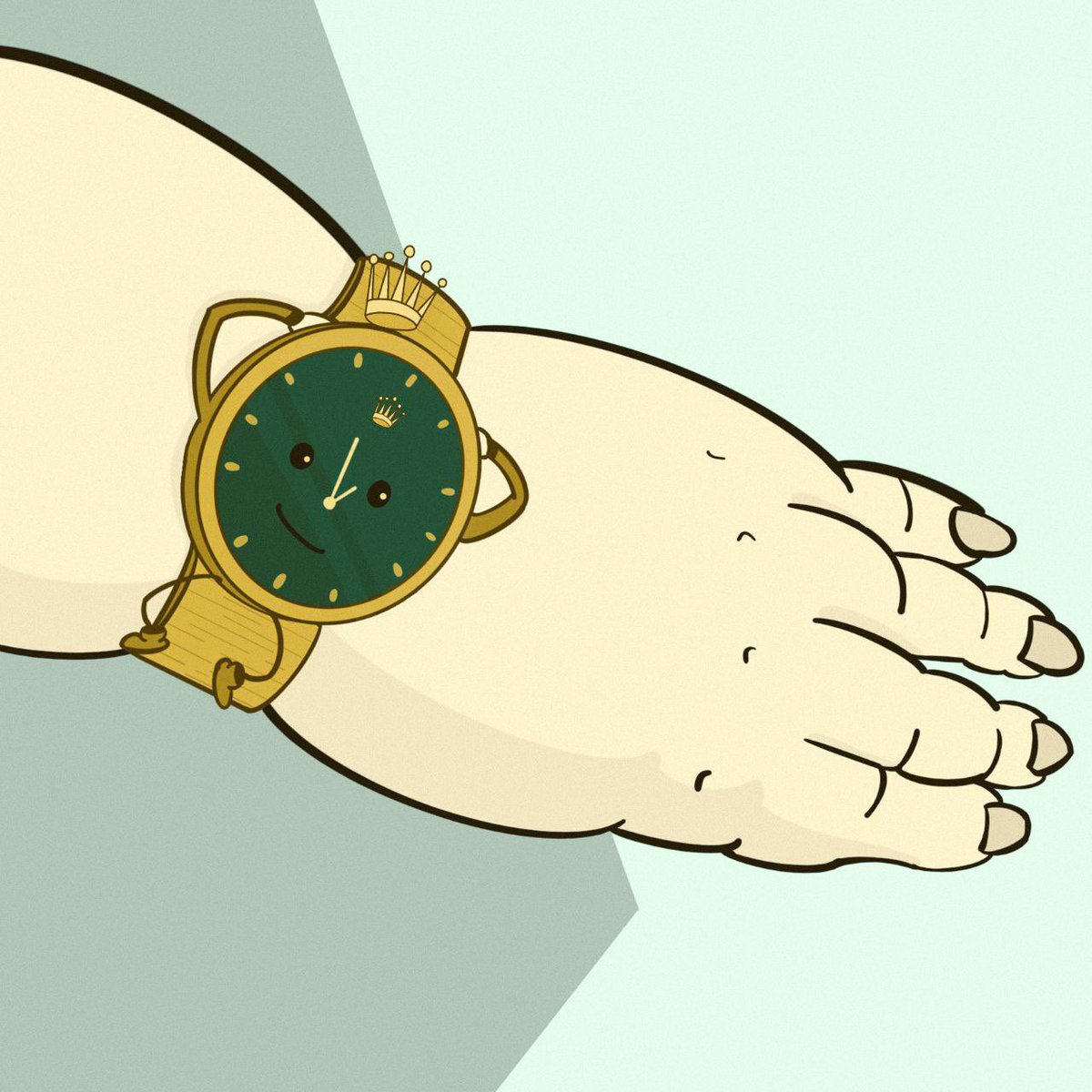 <a href="/watchking69/">Watch King (bullrun arc)</a> Wanna buy this watch bro?
$Rollie 

En63FWtQu8t5gREbFAQtj5z18TQnhmDn1AcFVbmMN3rh

@rolliesolana