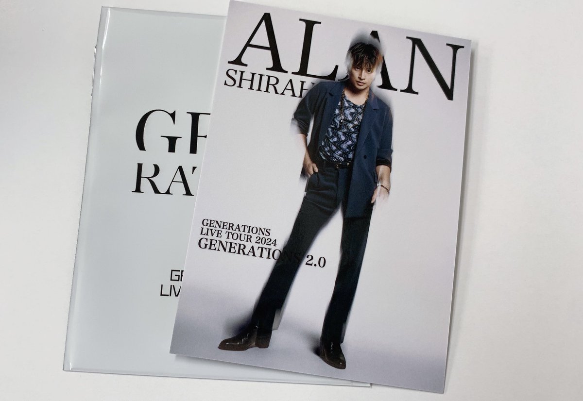 GENERATIONS LIVE TOUR 2024 2.0
GENE ジェネ 交換 フォトカード フォトカ

【譲】白濱亜嵐 ※下記画像
【求】片寄涼太(アップまたはシクレ)

10/14 代々木現地交換 または 郵送

気になる方いらっしゃいましたら、
リプまたはDMお願いします🙇‍♂️

#GENERATIONS2_0