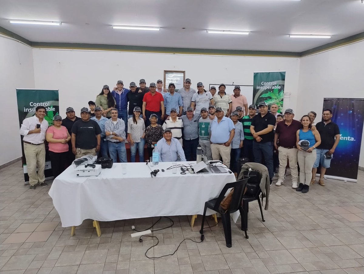 dgarciavidal's tweet photo. VIRANTRA® en Tabaco.📋#NuevoRegistro📝Lanzamientos en Salta,Jujuy y Tucuman
1- nuevo modo de acción, para el control de ninfas y adultos de trips🧪🪳
2- alta residualidad (14 dias)😀
3- banda✅
@raggio_pablo @Daniel1978ferre @Syngenta_ar @Gennarus1 https://t.co/VcViaYl50u