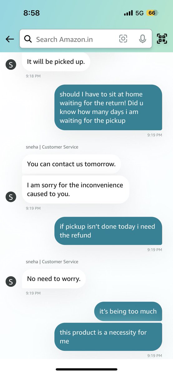 Anoop74955's tweet photo. Very much disappointed on #Amazon and being a prime member
I have been making requests everyday since past month for return @amazonIN @AmazonHelp @amazon @jagograhakjago
Now amazon is telling nothing can be done, not refund or pickup after delivering me a broken cooker https://t.co/0ldb7CXHe3