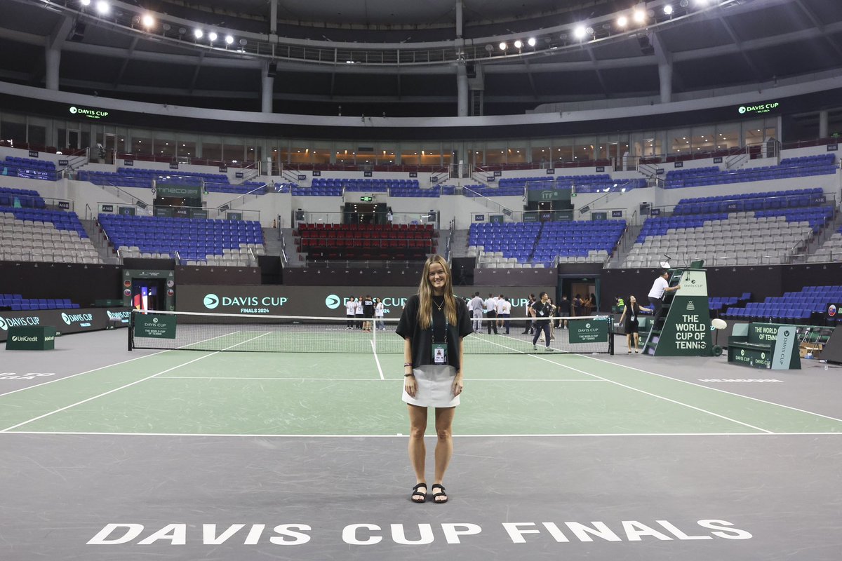 VictoriaBbb's tweet image. China for the Davis Cup Finals was fun - still love being part of the tennis world 🎾❤️